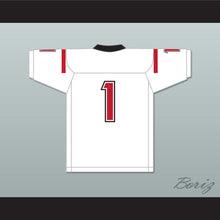Load image into Gallery viewer, Kyler Gordon 1 Archbishop Murphy High School Wildcats White Football Jersey 1