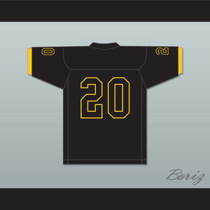Kyren Williams 20 St. John Vianney High School Griffins Black Football Jersey 1