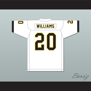 Kyren Williams 20 St. John Vianney High School Griffins White Football Jersey 2