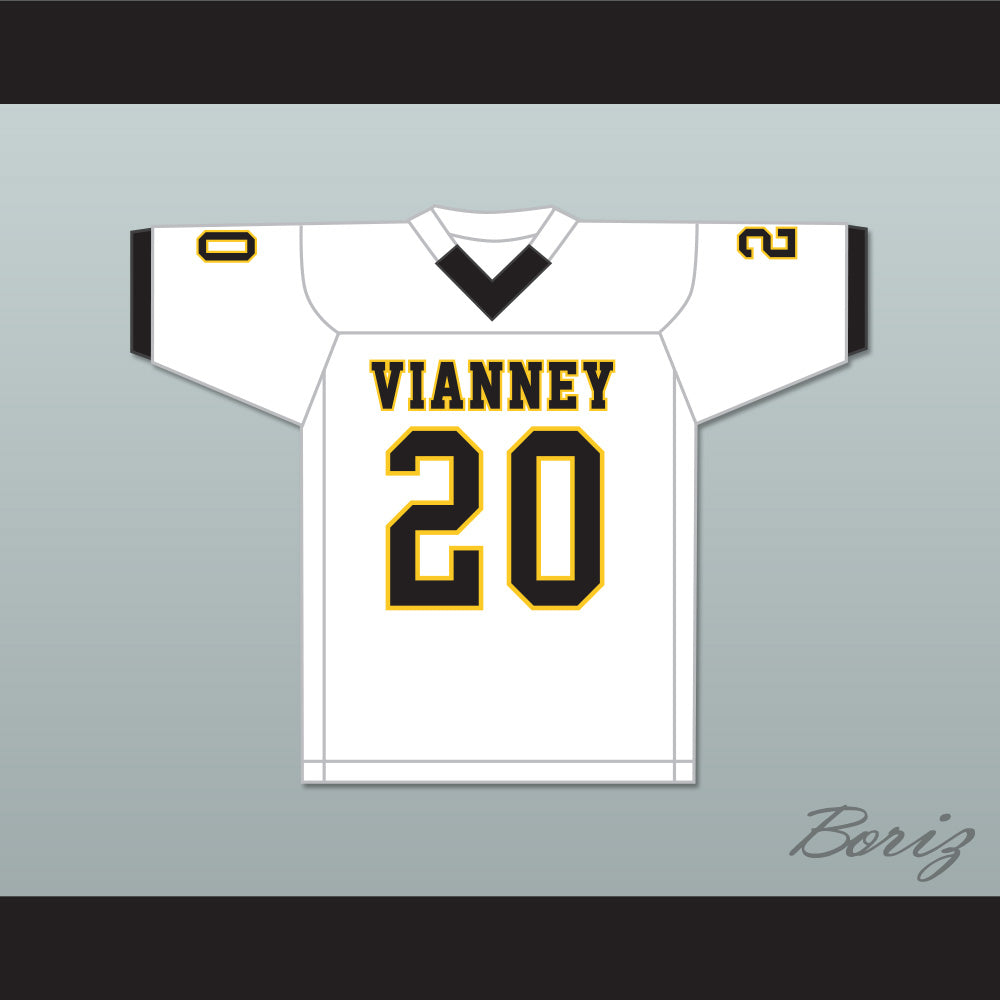 Kyren Williams 20 St. John Vianney High School Griffins White Football Jersey 1