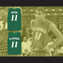Load image into Gallery viewer, Kyrie Irving 11 St. Patrick High School Green Basketball Jersey