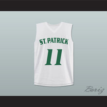 Load image into Gallery viewer, Kyrie Irving 11 St. Patrick High School White Basketball Jersey