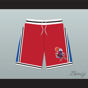 Calvin Cambridge 3 Los Angeles Knights Red Basketball Shorts Like Mike