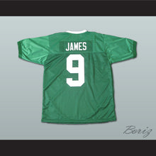 Load image into Gallery viewer, Lebron James 9 St. Vincent–St. Mary High School Fighting Irish Green Football Jersey