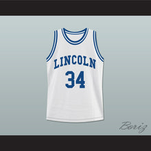 Load image into Gallery viewer, Jesus Shuttlesworth 34 Lincoln High School White Basketball Jersey He Got Game