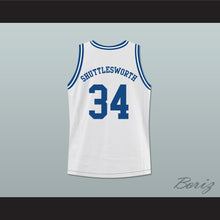 Load image into Gallery viewer, Jesus Shuttlesworth 34 Lincoln High School White Basketball Jersey He Got Game