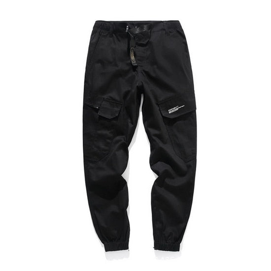 LOMAIYI Camo Joggers Men Cargo Pants Mens Military Black/Camouflage Pants Pure Cotton Men's Cargo Trousers With Pockets BM305