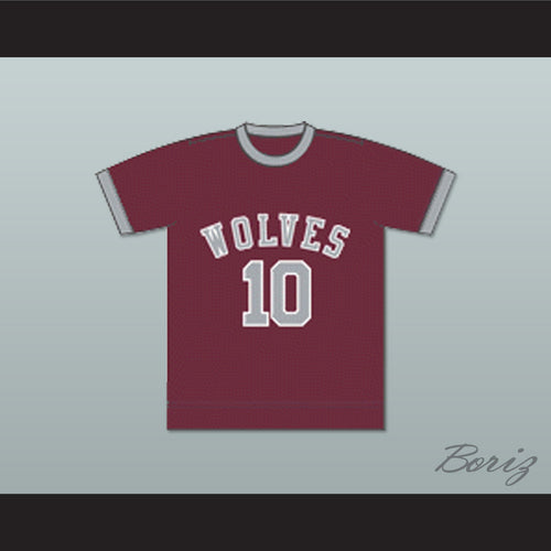 Los Angeles Wolves Maroon Football Soccer Jersey