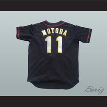 Load image into Gallery viewer, L. Motoda 11 Fakers Black Baseball Jersey