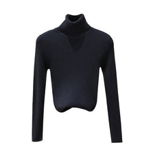 Load image into Gallery viewer, Laamei Twist Pattern Sweaters Women Autumn Winter Fashion Basic Pullover Female Jumpers Long Sleeve Pull Femme Casual Knitted
