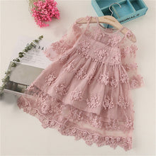 Load image into Gallery viewer, Lace Girls Dress Princess Kids Dresses For Girls Causal Wear Children Clothing Dress 3 8 Years Girls Dress Vestido Robe Fille