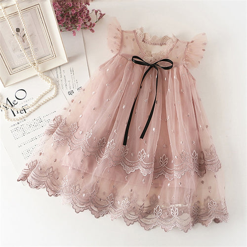 Lace Girls Dress Princess Kids Dresses For Girls Causal Wear Children Clothing Dress 3 8 Years Girls Dress Vestido Robe Fille