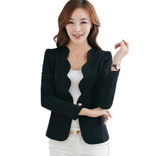 Load image into Gallery viewer, Ladies OL Fashion Slim Blazer Coat Women Suit jacket Long Sleeve Ladies Blazer Work Wear Jacket