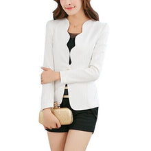 Load image into Gallery viewer, Ladies OL Fashion Slim Blazer Coat Women Suit jacket Long Sleeve Ladies Blazer Work Wear Jacket