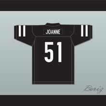 Load image into Gallery viewer, LG Joanne 51 Black Football Jersey Gaga: Five Foot Two