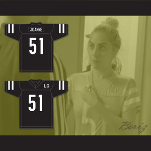 LG Joanne 51 Black Football Jersey Gaga: Five Foot Two