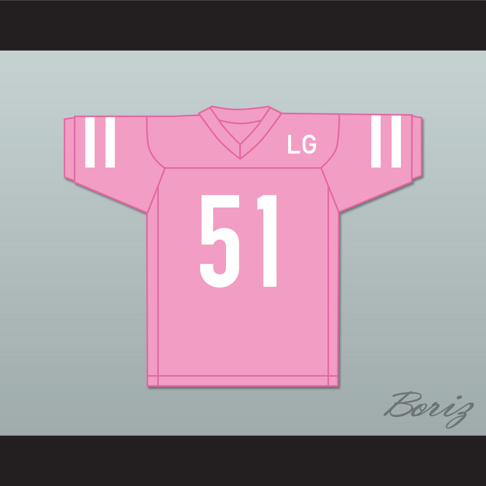 LG Joanne 51 Pink Football Jersey Gaga: Five Foot Two