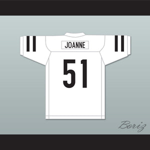 LG Joanne 51 White Football Jersey Gaga: Five Foot Two