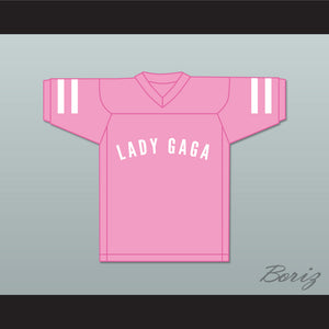Lady Gaga Joanne 51 Pink Football Jersey Gaga: Five Foot Two