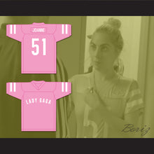 Load image into Gallery viewer, Lady Gaga Joanne 51 Pink Football Jersey Gaga: Five Foot Two
