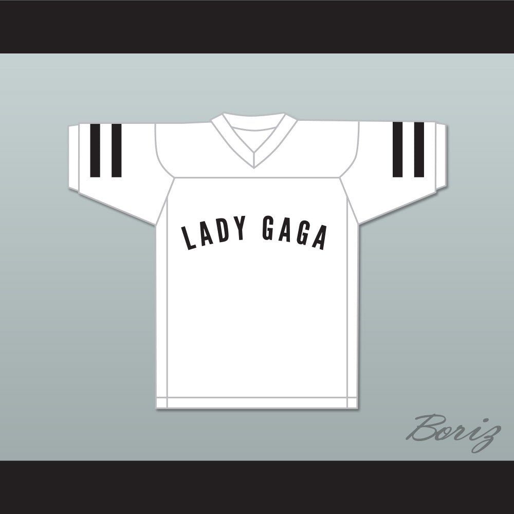 Lady Gaga Joanne 51 White Football Jersey Gaga: Five Foot Two