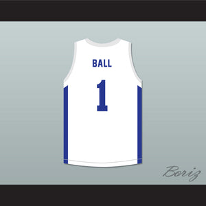 LaMelo Ball 1 SPIRE White Basketball Jersey