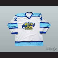 Load image into Gallery viewer, Lane Werbowski 24 Edmonton Oil Kings Hockey Jersey