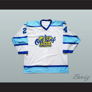 Lane Werbowski 24 Edmonton Oil Kings Hockey Jersey
