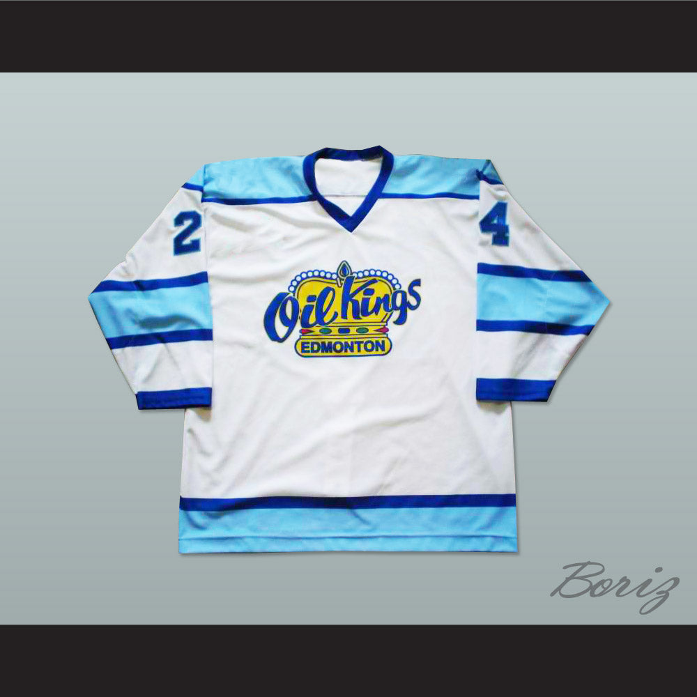 Lane Werbowski 24 Edmonton Oil Kings Hockey Jersey