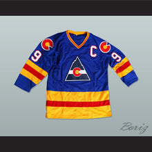 Load image into Gallery viewer, Lanny McDonald 9 Colorado Blue Hockey Jersey