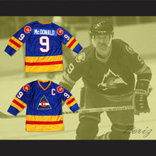 Load image into Gallery viewer, Lanny McDonald 9 Colorado Blue Hockey Jersey