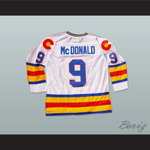 Load image into Gallery viewer, Lanny McDonald 9 Colorado White Hockey Jersey