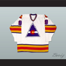 Load image into Gallery viewer, Lanny McDonald 9 Colorado White Hockey Jersey