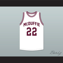 Load image into Gallery viewer, Larry Nance 22 McDuffie High School Fighting Scots White Basketball Jersey
