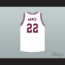 Load image into Gallery viewer, Larry Nance 22 McDuffie High School Fighting Scots White Basketball Jersey