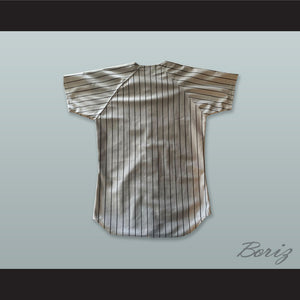 Las Vegas Gray Pinstriped Baseball Jersey