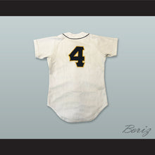 Load image into Gallery viewer, Late Night with David Letterman 4 White Baseball Jersey