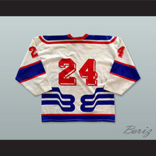 Load image into Gallery viewer, Latvija White Hockey Jersey