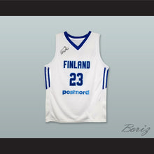 Load image into Gallery viewer, Lauri Markkanen 23 Finland National Team White Basketball Jersey
