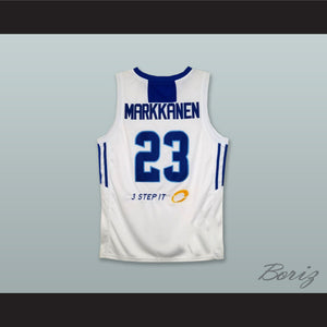 Lauri Markkanen 23 Finland National Team White Basketball Jersey