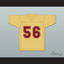 Load image into Gallery viewer, Lawrence Taylor 56 Heartland State University Comebacks Gold Practice Football Jersey