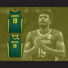 Load image into Gallery viewer, Leandro Barbosa 19 Brasil National Team Green Basketball Jersey