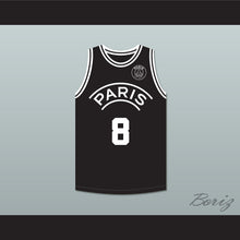 Load image into Gallery viewer, Leandro Paredes 8 Paris Saint-Germain F.C. Black Soccer Jersey with Patch