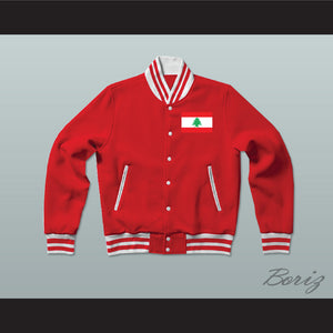 Lebanon Varsity Letterman Jacket-Style Sweatshirt