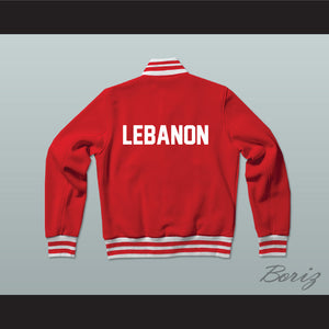 Lebanon Varsity Letterman Jacket-Style Sweatshirt