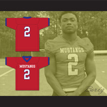 Load image into Gallery viewer, Lee Kpogba 2 Parkland High School Mustangs Red Football Jersey