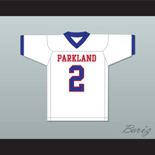 Load image into Gallery viewer, Lee Kpogba 2 Parkland High School White Football Jersey