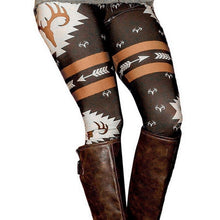 Load image into Gallery viewer, Leggings Women Sexy High Waist Skinny Leggins Fitness Legging Ladies Printed Workout Leggings Stretch Trousers Pants