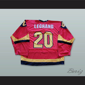 Legrand 20 Belgium Red Hockey Jersey