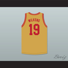 Load image into Gallery viewer, Lenny Wilkens 19 Boys High School Brooklyn Old Gold Basketball Jersey